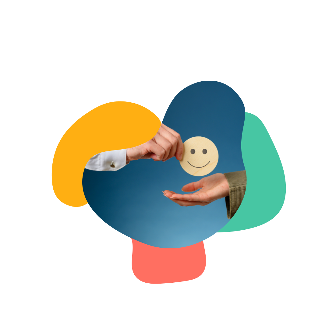 Illlustration du don d'un sourire